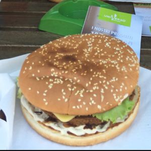 Bog Smokey Burger at Universo Vegano - Solferino in Milan