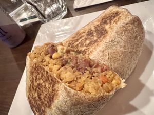 burrito  at VSpot Express in New York City