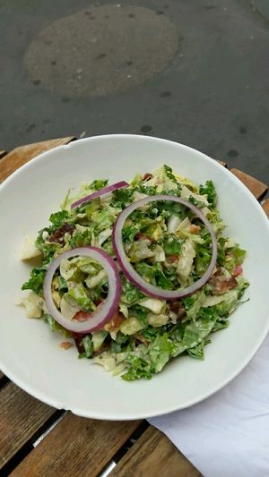 Kale salad at VSpot Express in New York City