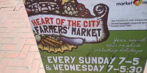  at Heart of the City Farmers' Market in San Francisco
