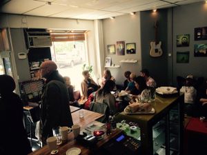 Inside! at Crippas Cafe in Gothenburg