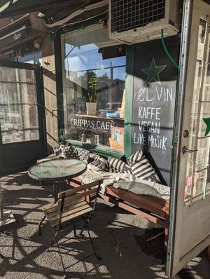 at Crippas Cafe in Gothenburg