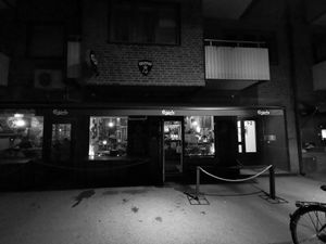 Nightshot at Crippas Cafe in Gothenburg