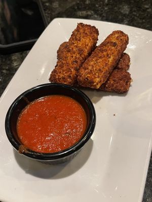 Cheese sticks   at Louisiana Pizza Kitchen in New Orleans