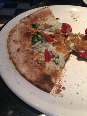 Roasted garlic vegan style  at Louisiana Pizza Kitchen in New Orleans