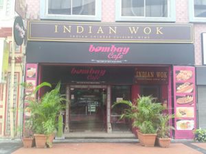Cafe exterior  at Bombay Cafe in East Singapore