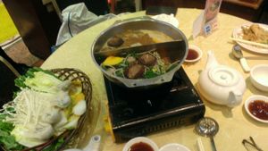 part of the dinner buffet @ Light Vegetarian at Light Vegetarian Restaurant in Kowloon