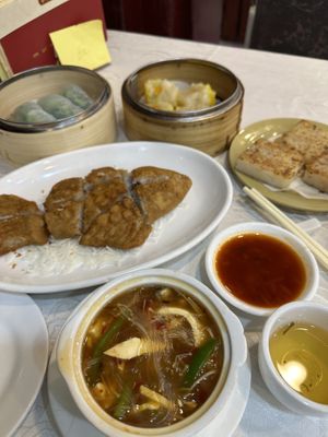   at Light Vegetarian Restaurant in Kowloon