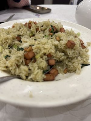 Fried rice  #Veganuary at Light Vegetarian Restaurant in Kowloon