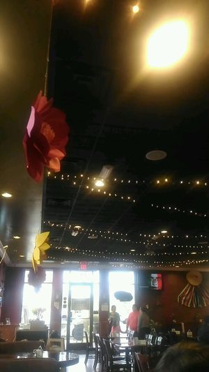 inside at Pancho's Kitchen in Las Vegas