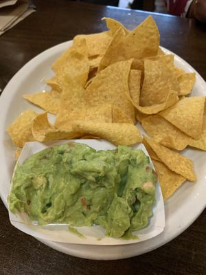 Chips and yummy guacamole  at Los Gorditos - Pearl District in Portland