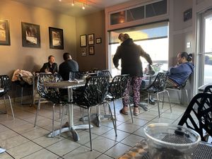 Dining  at Cafe Lush in Albuquerque