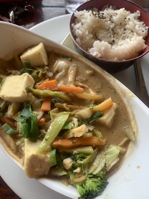 Tofu pad Thai at Chile Rojo in Puerto Viejo De Talamanca