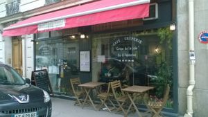 Outdoor at Crepe de la Joie in Paris