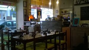 restaurant room at Crepe de la Joie in Paris