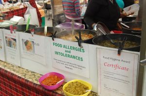 Caring about our comfort and safety at Red Tent Ethiopia in South East London