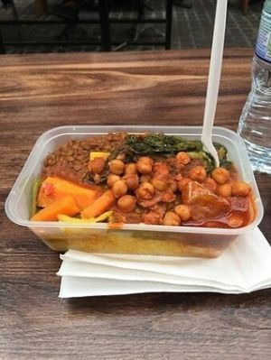 Mixed box  at Red Tent Ethiopia in South East London