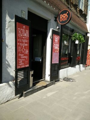 Outside  at BalBar in Warsaw