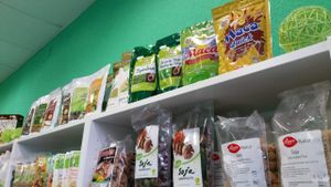 Gran Variedad de Productos 100% libres de sufrimiento at Encuentro Vegano in Madrid