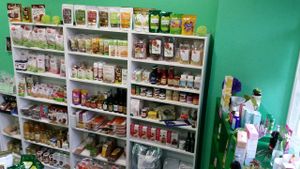 Gran Variedad de Productos 100% libres de sufrimiento at Encuentro Vegano in Madrid