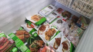 Variedad de congelados 100% libres de sufrimiento at Encuentro Vegano in Madrid