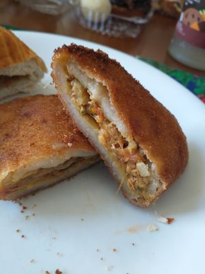 Risoles de jaca, bem bom at Donna Laura Doces e Salgados in Porto Alegre