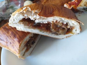 Assado de beringela at Donna Laura Doces e Salgados in Porto Alegre