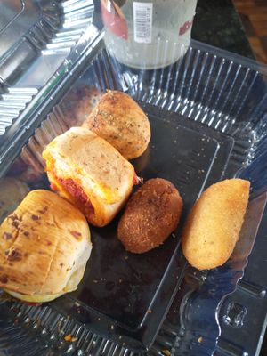 Salgadinhos at Donna Laura Doces e Salgados in Porto Alegre