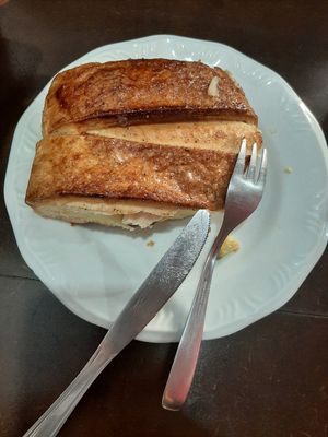 Trança de banana at Donna Laura Doces e Salgados in Porto Alegre