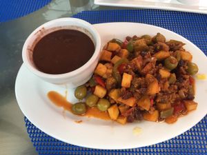 Cuban Picadillo.  at Equelecua Cuban Cafe - Cloud Kitchen in Los Angeles