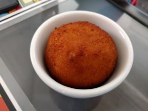 potato ball at Equelecua Cuban Cafe - Cloud Kitchen in Los Angeles