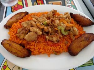 arroz con pollo at Equelecua Cuban Cafe - Cloud Kitchen in Los Angeles