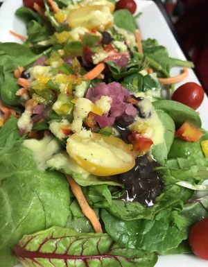 Garden salad  at Equelecua Cuban Cafe - Cloud Kitchen in Los Angeles