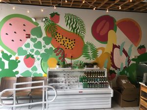 Vegan treats and drinks at Mother Juice in Cambridge
