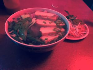 Tofu Pho at Lucy's Vietnamese in Brooklyn