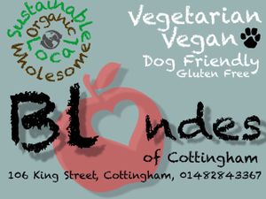 logo at Blondes in Cottingham