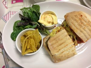 Meatball sub at Blondes in Cottingham