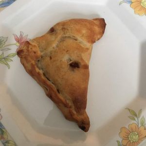 BBQ 'pulled pork'pastie  at Blondes in Cottingham