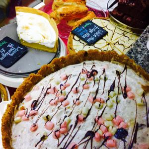 cheesecake at Blondes in Cottingham