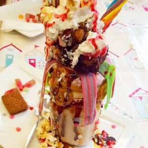 vegan Freakshake at Blondes in Cottingham