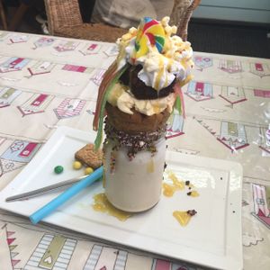 vegan freak shake  at Blondes in Cottingham
