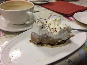 Banoffee pie  at Blondes in Cottingham