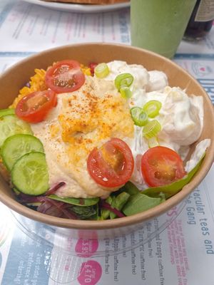 Salad at Blondes in Cottingham