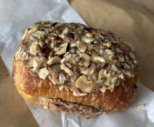 Hazelnut Pain Au Chocolat  at Blondes in Cottingham