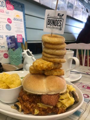 Blondes new build a burger menu is epic!!!!  at Blondes in Cottingham