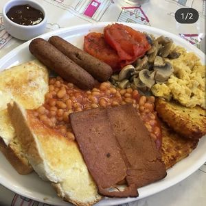 Best vegan fry up in town.. at Blondes in Cottingham