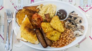 Big Breakfast  at Blondes in Cottingham