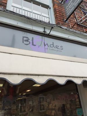  Blondes in Cottingham 100% fully vegan cafe at Blondes in Cottingham