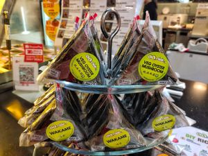 Rice snack rolls at QQ Rice - Hillion Mall in West Singapore