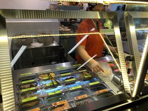 Vegetarian selections at QQ Rice - Hillion Mall in West Singapore